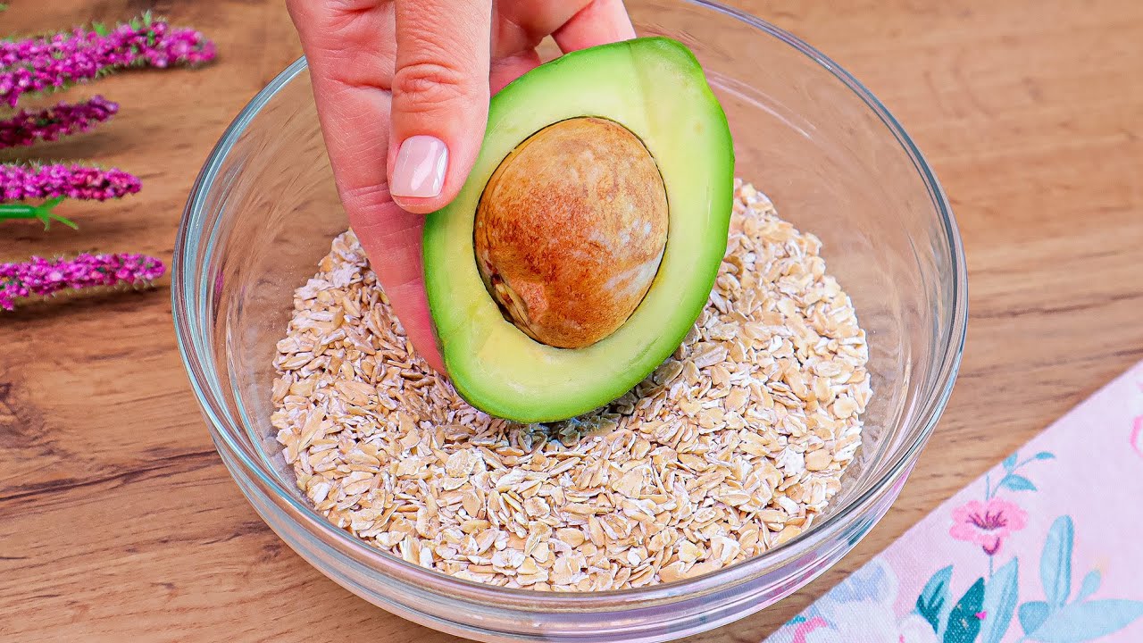 1 Cup of Oatmeal and 1 Avocado! Healthy and Delicious Breakfast in 10 Minutes!