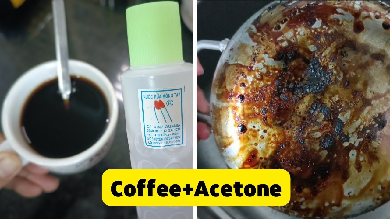 Add ACETONE to Coffee❗You Will Be Shocked by the Result 😮