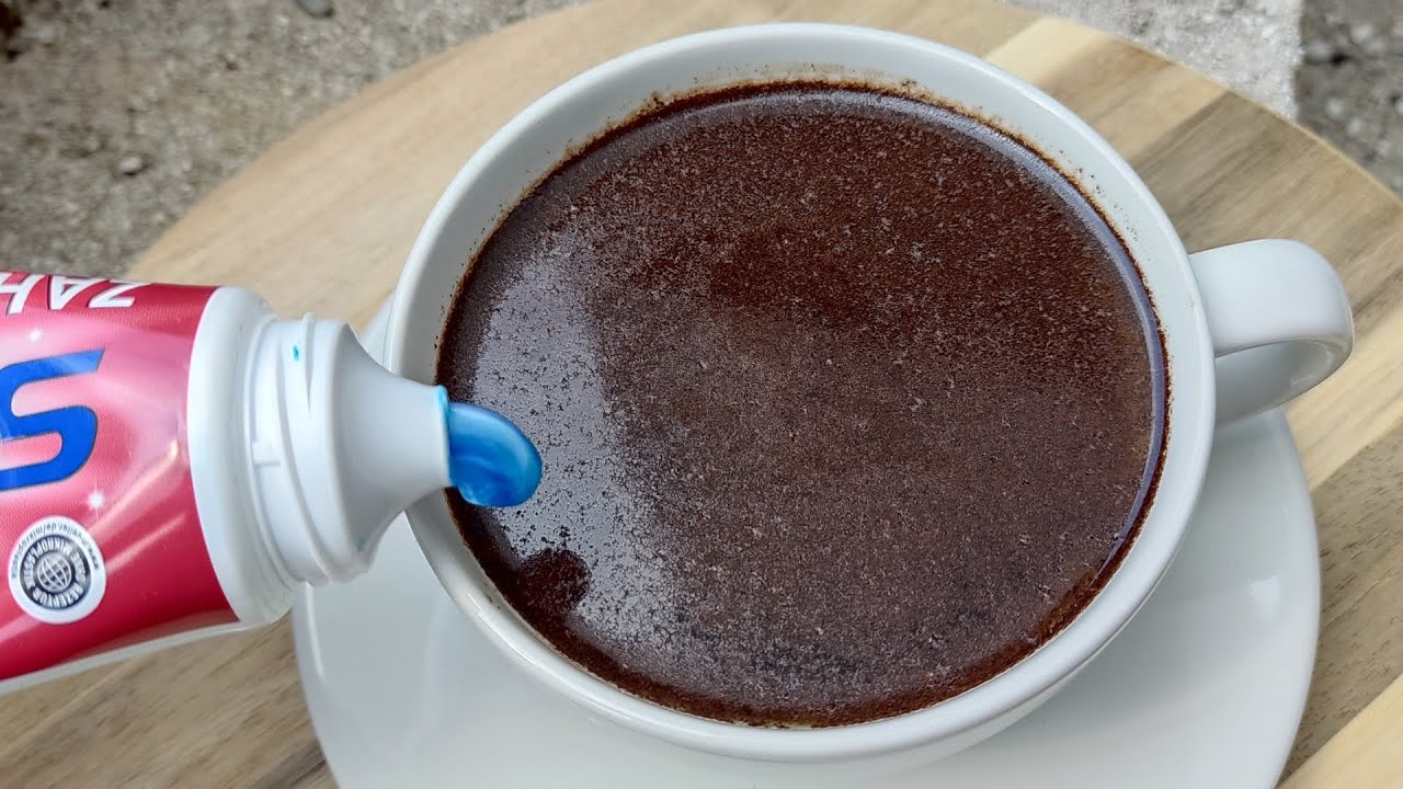 The Surprising Effects of Adding Toothpaste to Coffee