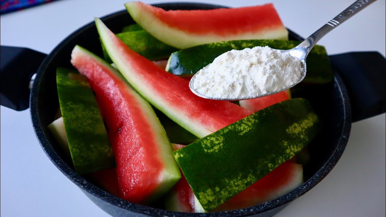 Don’t Toss That Watermelon Peel! Make a Delicious Snack Instead