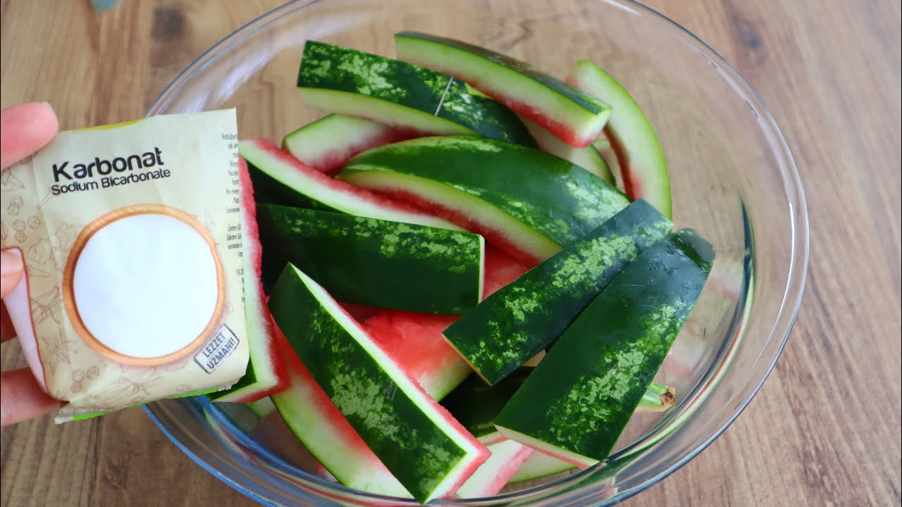 Transform Watermelon Rinds with Baking Soda: A Surprising Treat