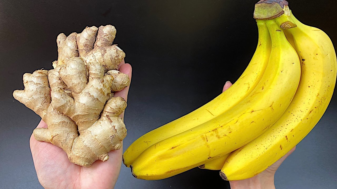 Natural BOMB to Protect Your Immune System: Banana and Ginger