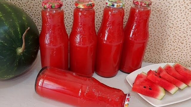 How to Store Watermelon Juice for Up to 12 Months