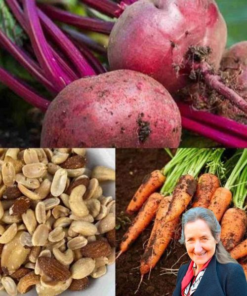 Timeless Beauty in a Bowl: Grandma’s Vegetable Salad with Beetroots, Carrots, and Nuts