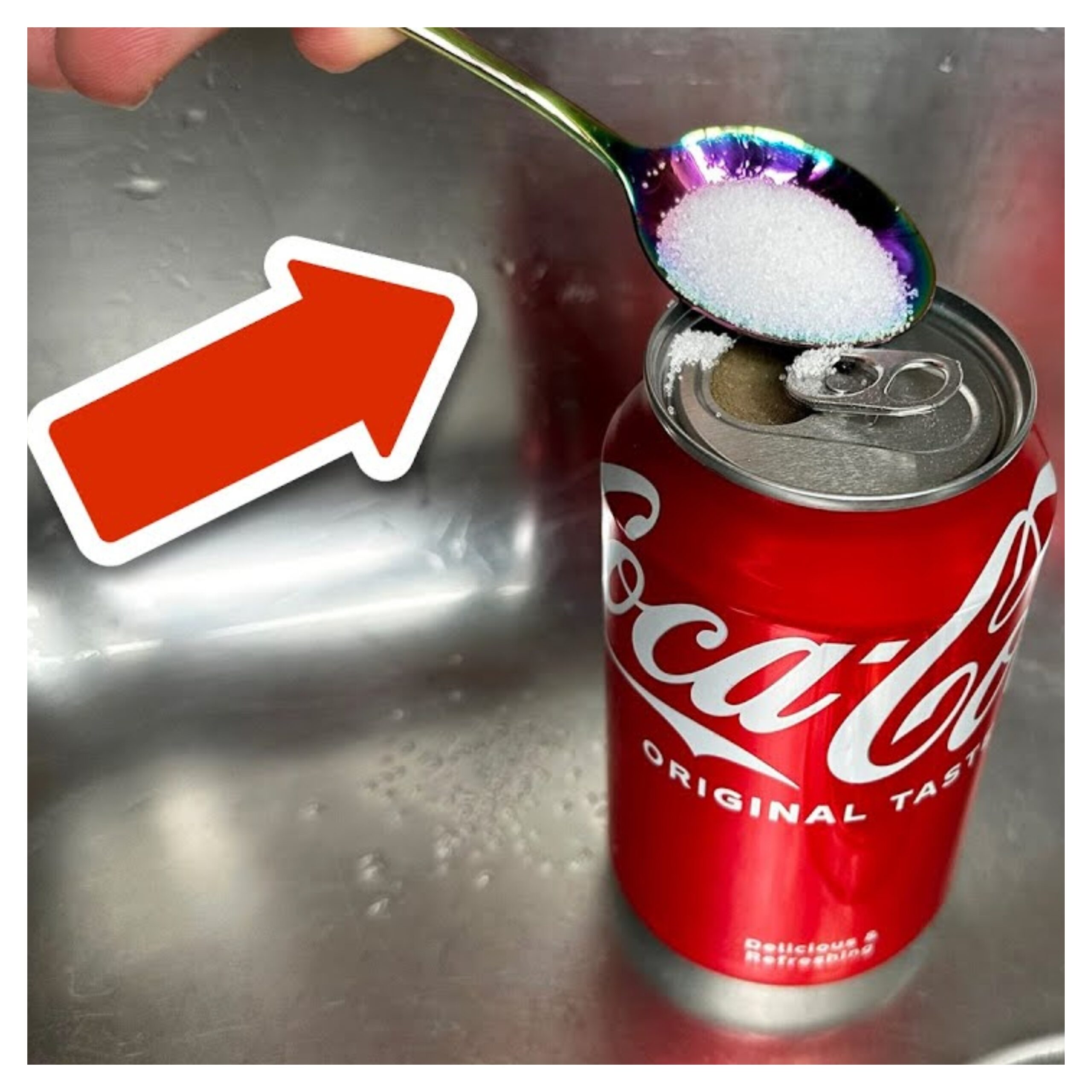 A Brilliant Cleaning Hack: Mixing Cola and Salt