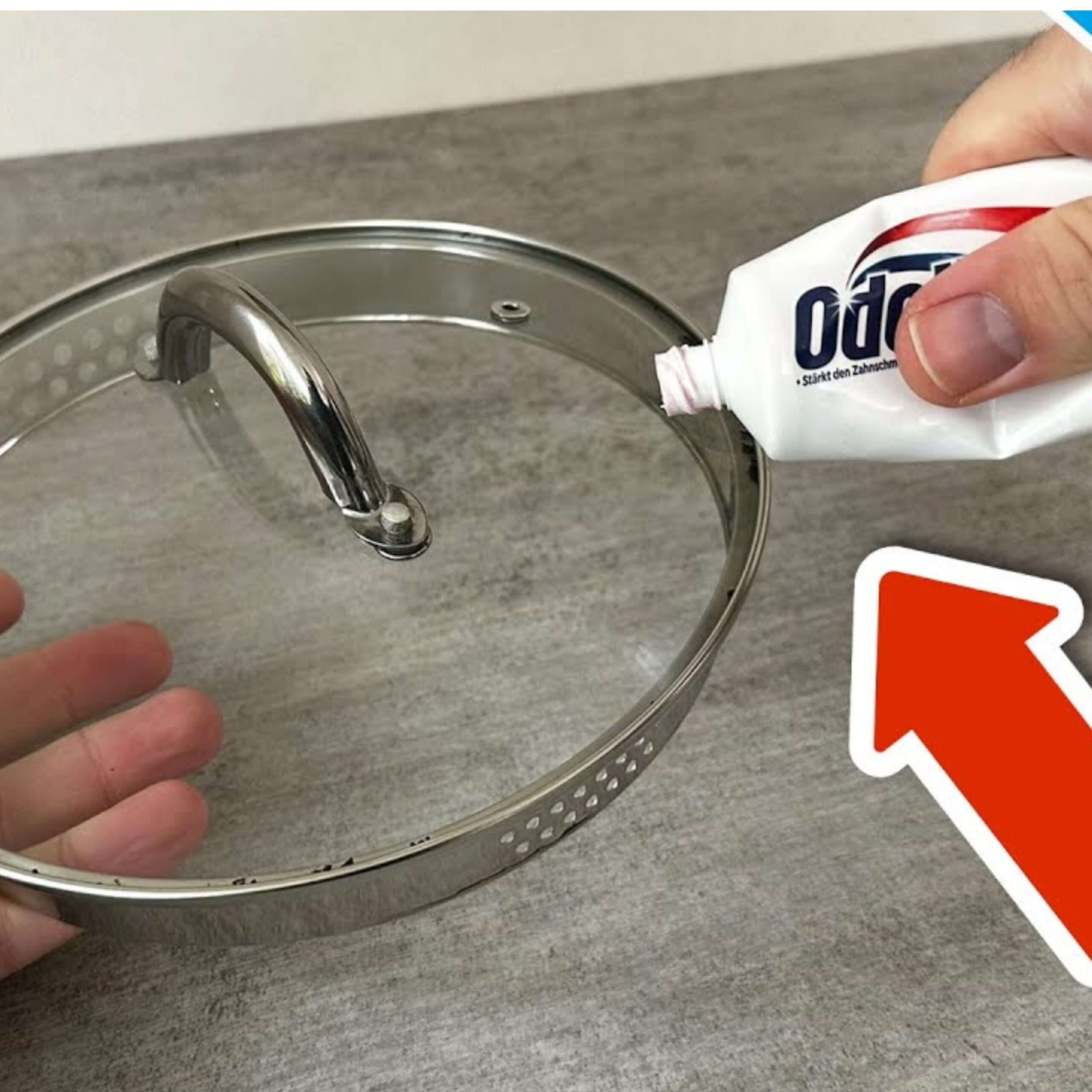 Why You Should Try Putting Toothpaste on the Lid of Your Pot