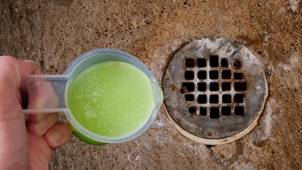 Simple Solution for a Fresh-Smelling Drain: Just 2 Drops!