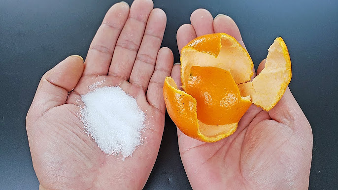 The Amazing Trick: Salted Orange Peels