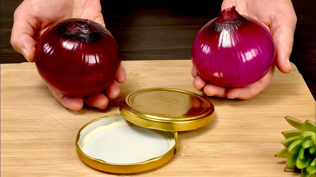 Discover the Simple Delight of Onions with a Lid: A Tasty Tip from China