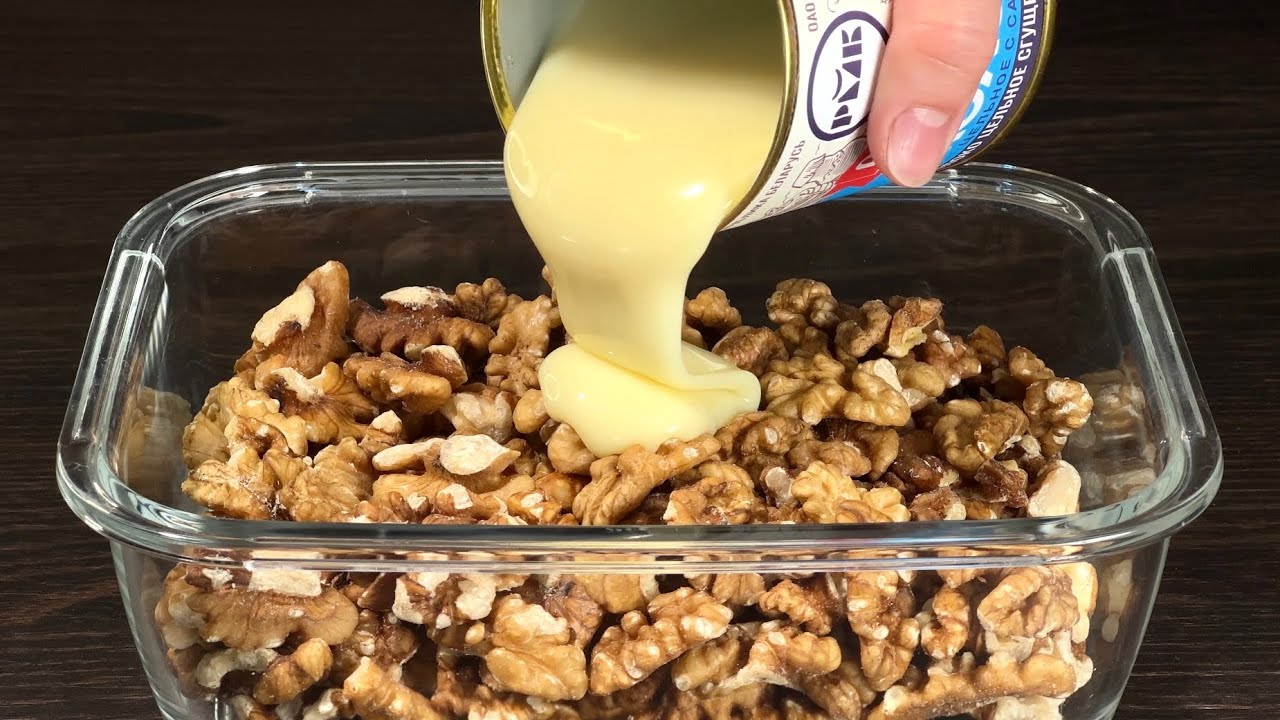 Delightful Nut Clusters with Condensed Milk: A Royal Treat