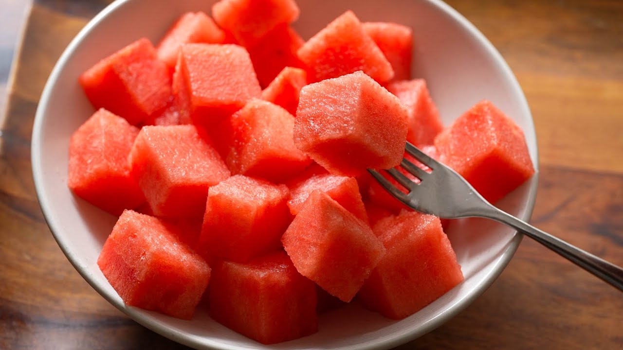 How to Cut a Watermelon into Cubes