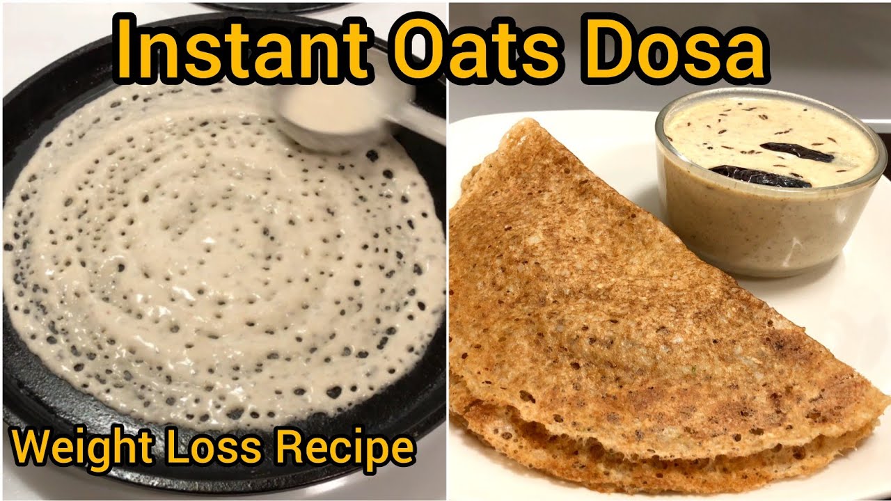 Instant Oats Dosa: A Crispy, Tasty, and Healthy Twist on a Traditional Favorite