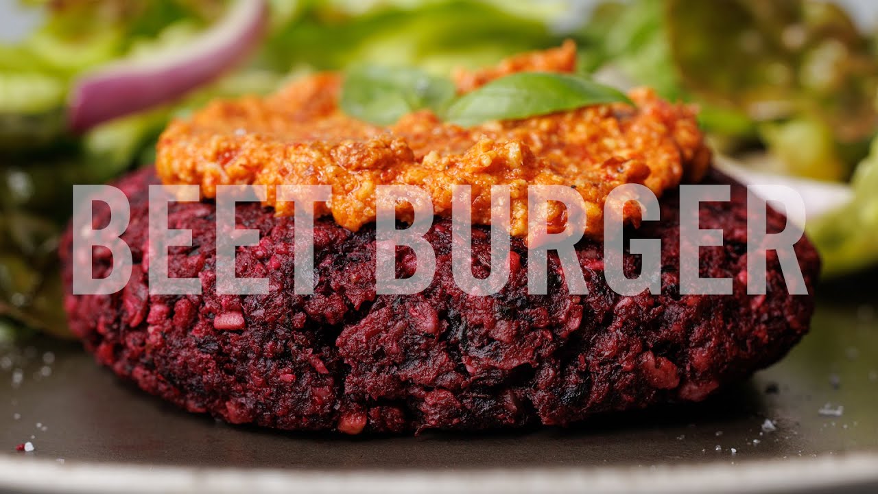 Epic Beetroot Burger: An Easy Plant-Based Delight