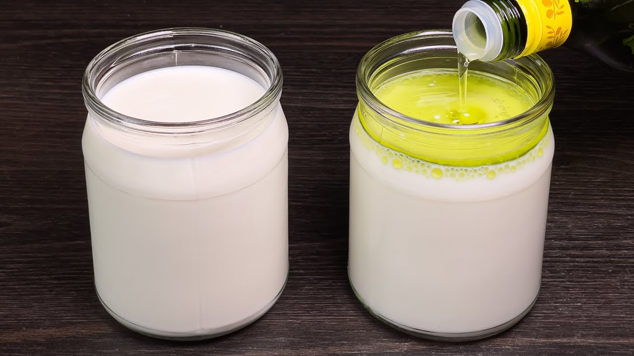 Pour Olive Oil into Milk: A Simple and Delicious Homemade Alternative