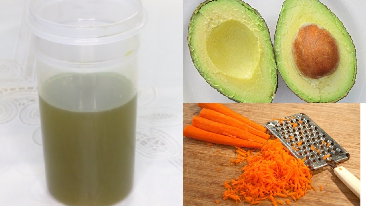 DIY Avocado and Carrot Oil for Luscious Hair Growth