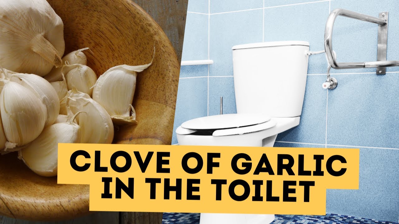 A Simple Trick with Garlic to Freshen Your Bathroom Overnight