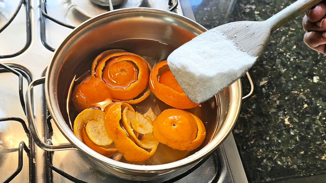 Discover the Magic of Boiled Orange Peel and Salt: A Natural Kitchen Wonder