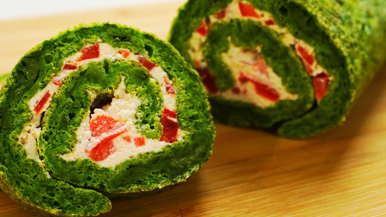 Spinach Roulade: A Tasty and Healthy Appetizer