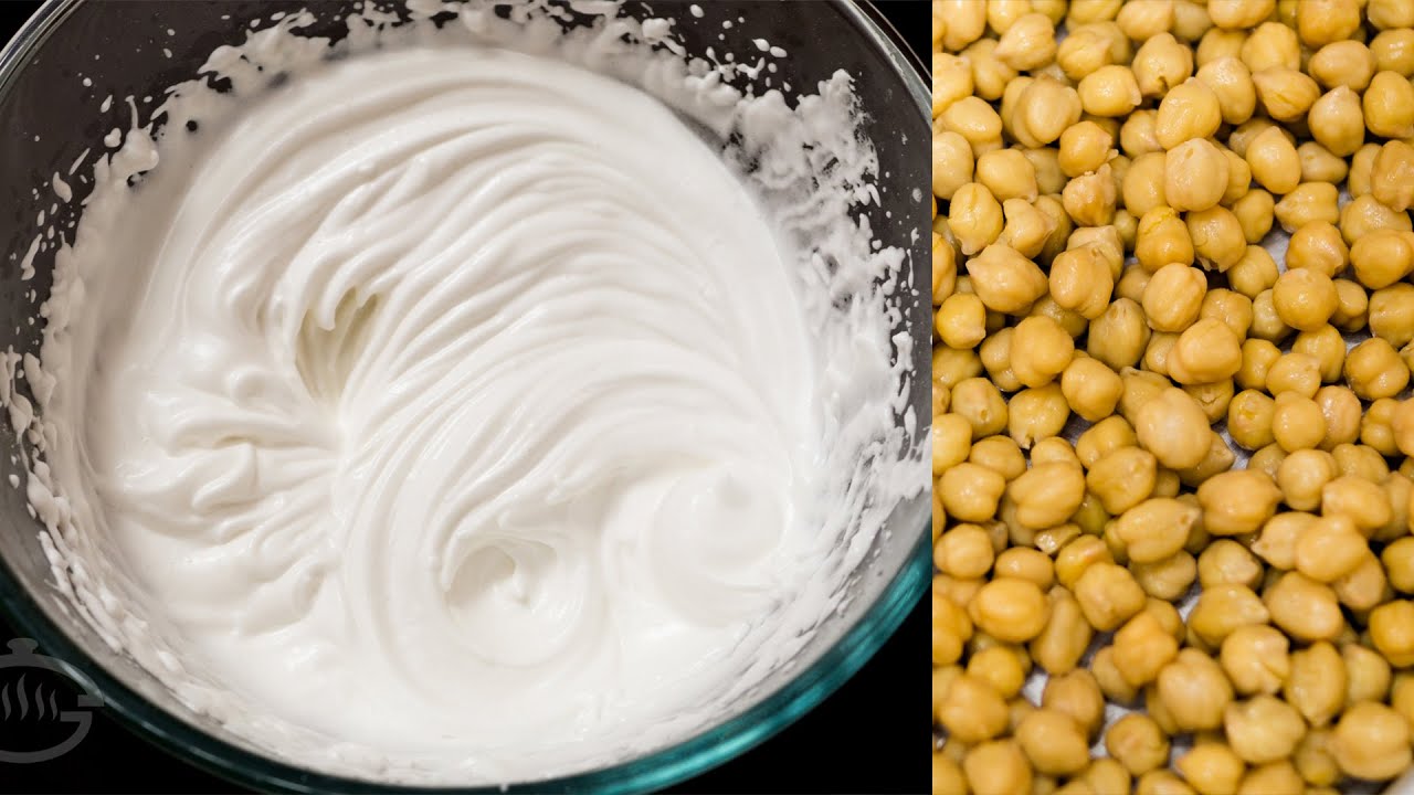 How to Make Whipped Cream from Chickpeas: A Delightful Two-Ingredient Recipe