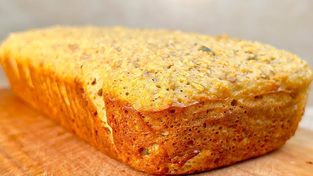 Quick and Healthy Oatmeal Bread: A Flourless, Butter-Free Delight