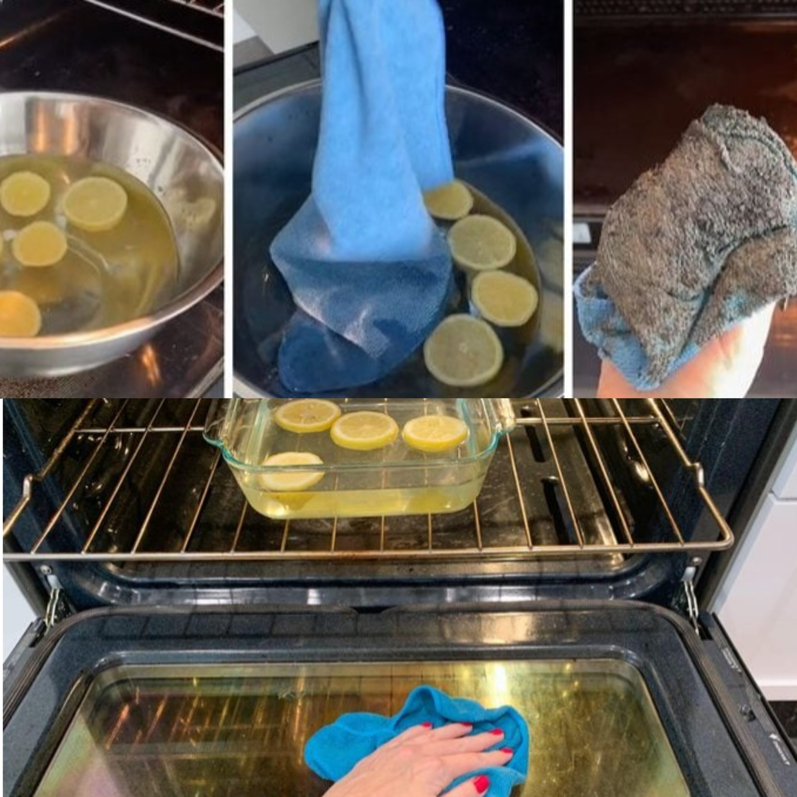 Effortless Overnight Oven Cleaning with Lemon