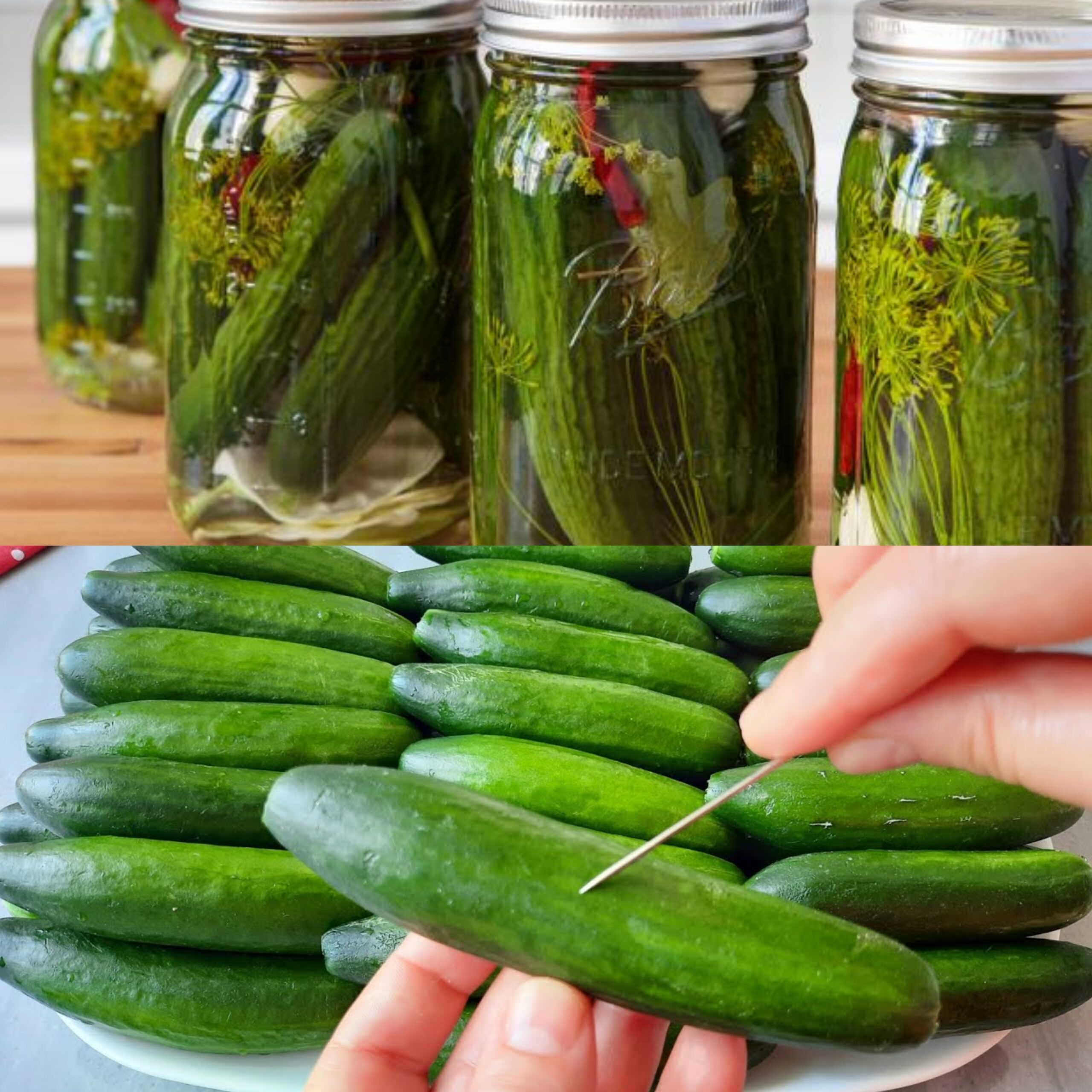 Unlock a Simple and Delicious Secret with Just a Needle and a Cucumber