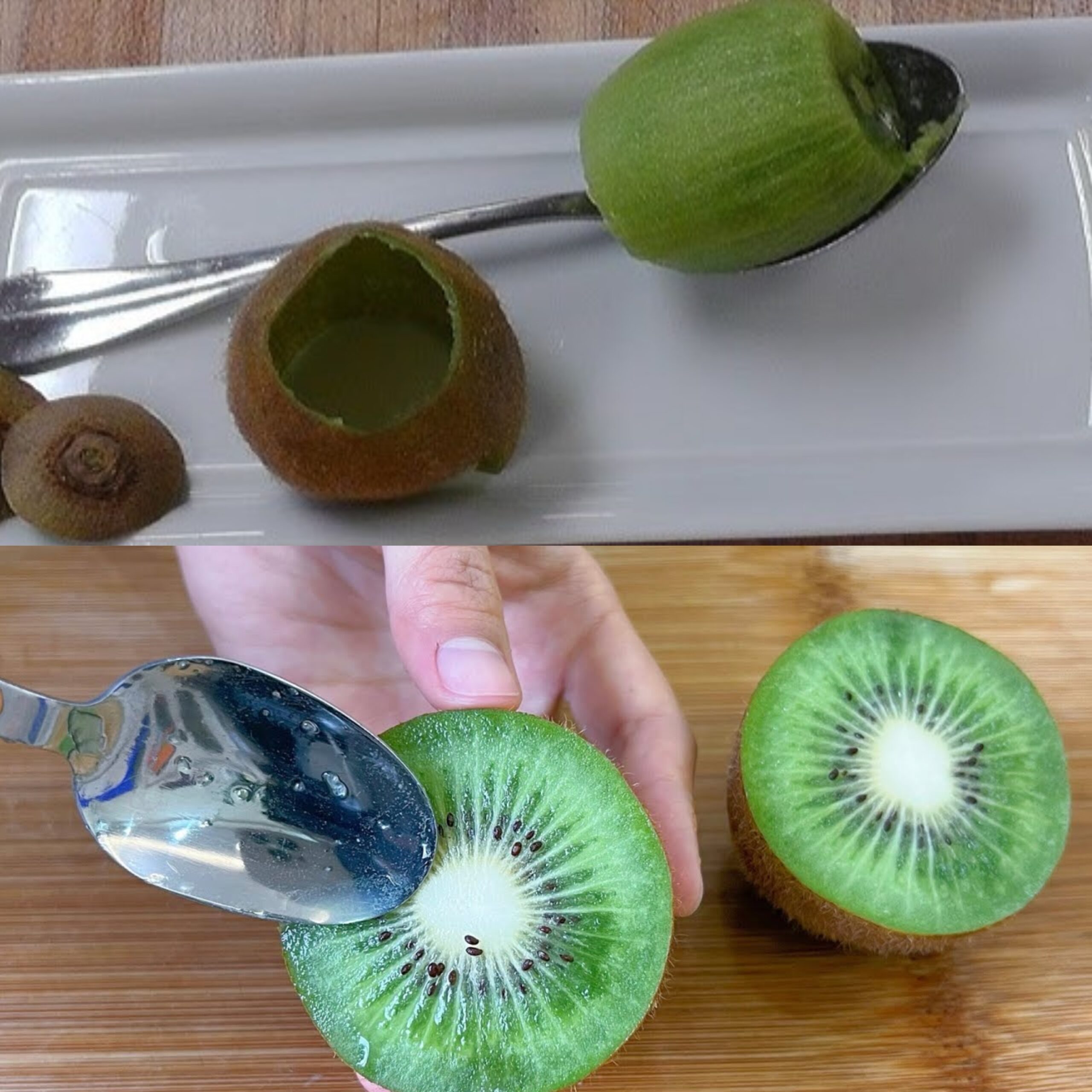 Life Hacks: The Easiest Way to Peel Kiwi Fruit