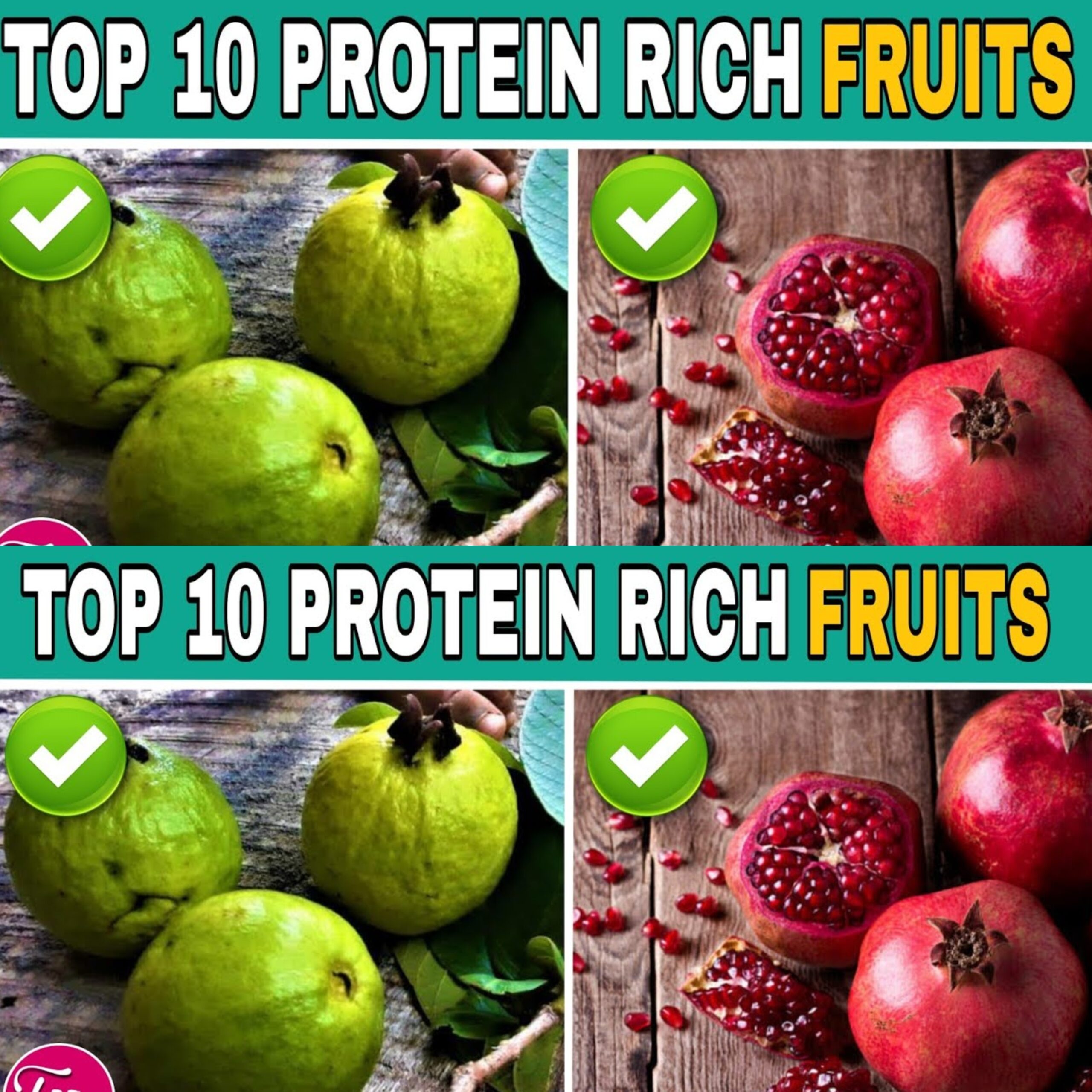 ✅ Top 10 Protein-Rich Fruits You Must Know