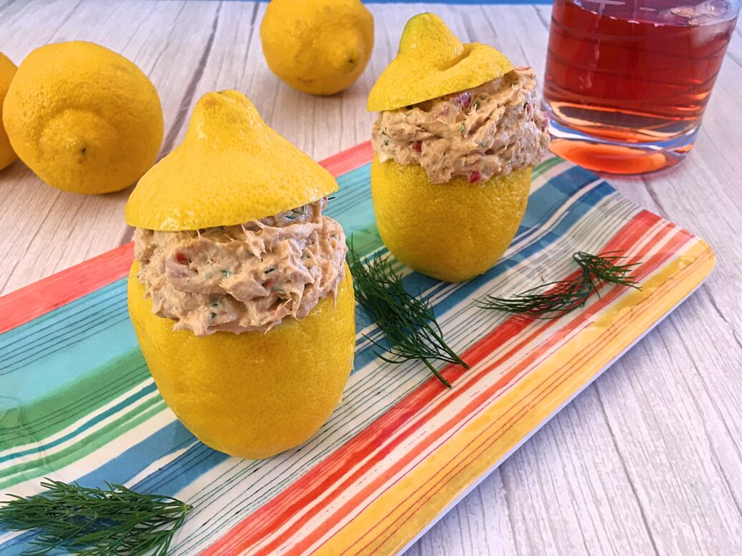 Stuffed Lemons with Tuna: A Refreshing, Mayo-Free Recipe