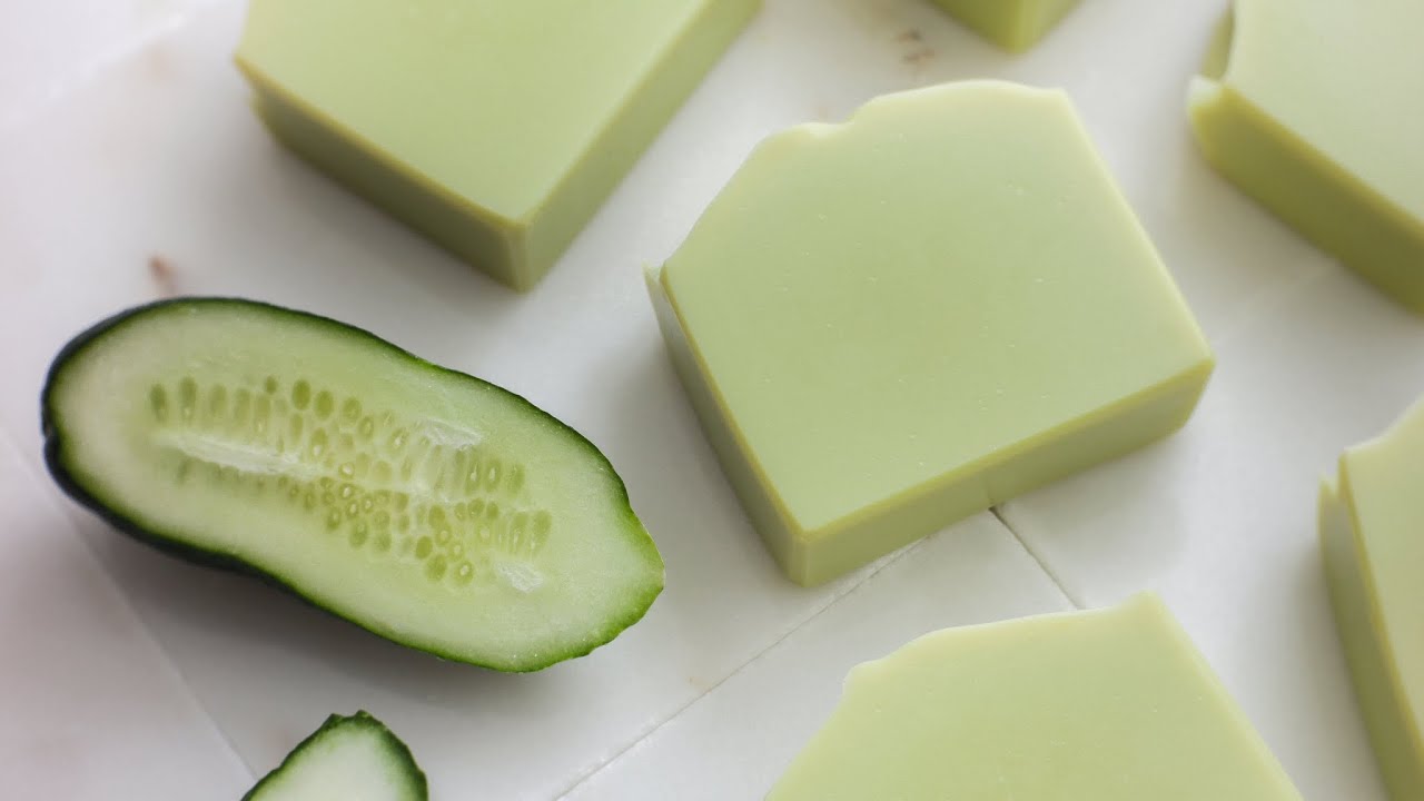 Refreshing Homemade Cucumber Soap: A Cooling Recipe