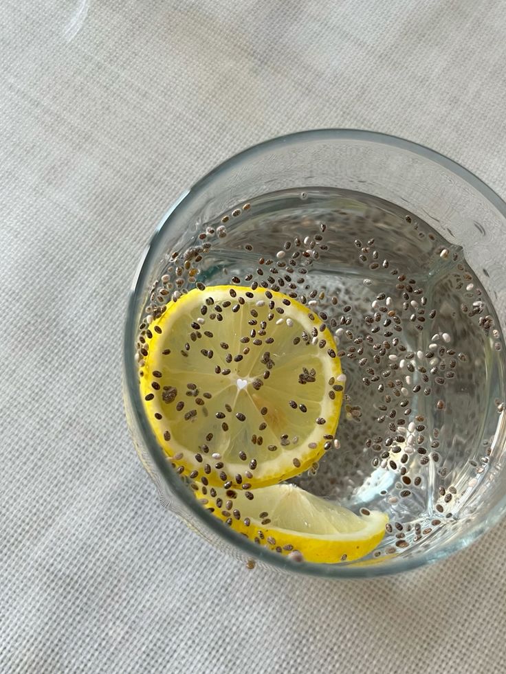 Fill Up With a Cup…Flatten Your Belly & Burn Away Fat! Lemon and Chia Seeds