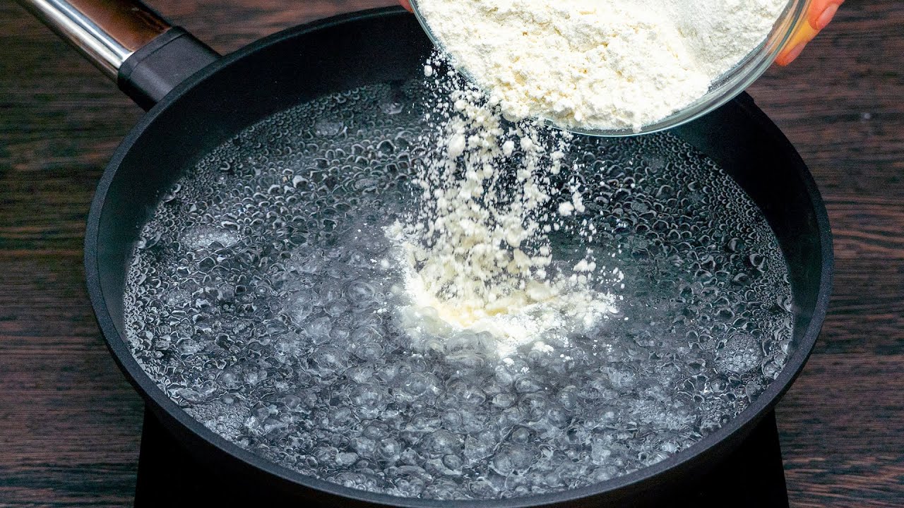 Flour and Boiling Water: A Simple and Delicious Recipe You’ll Love!