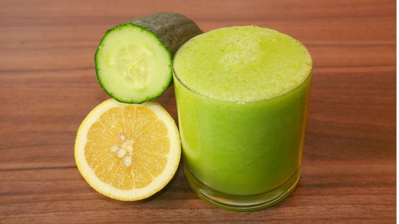 Drink 2 Glasses a Day for 7 Days, and Your Belly Fat Will Melt Completely: Lemon and Cucumber Detox Drink