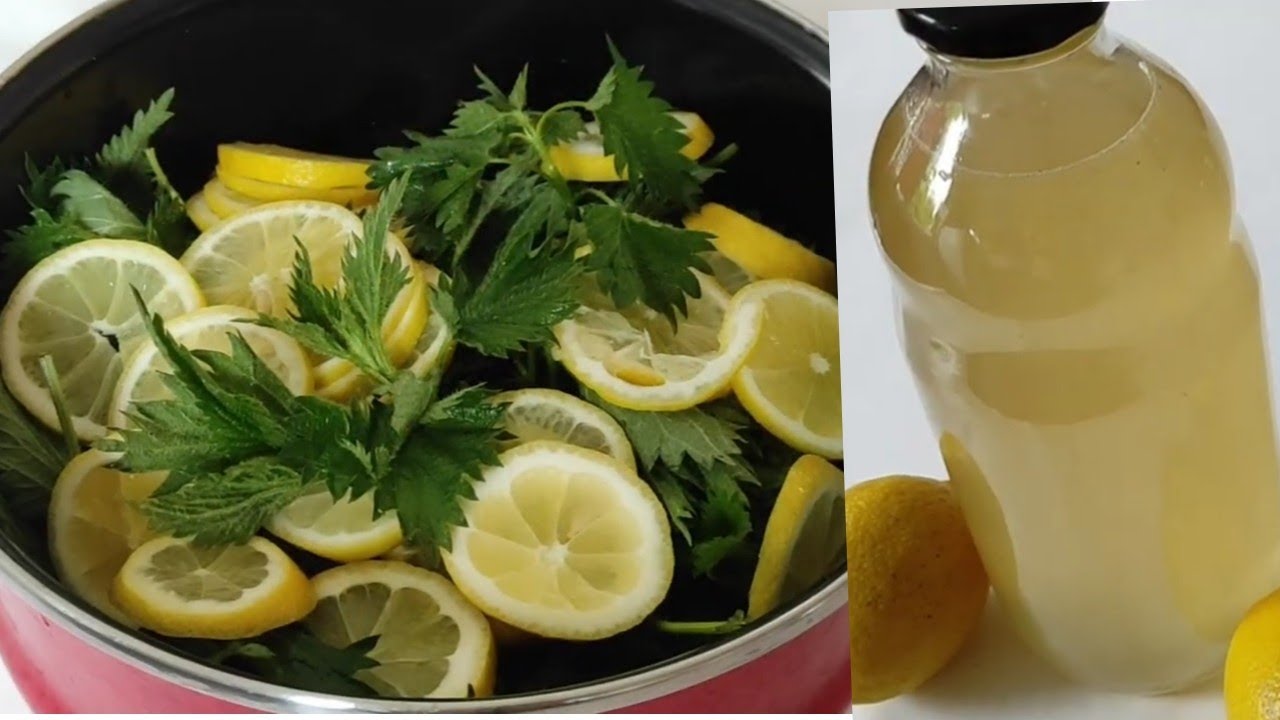 Crafting Nettle and Lemon Syrup: A No-Cook, Preservative-Free Recipe