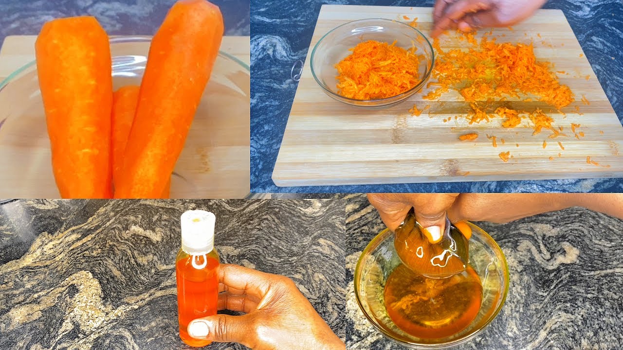 How to Make Carrot 🥕 Oil At Home, For Brighter skin, hair growth and food