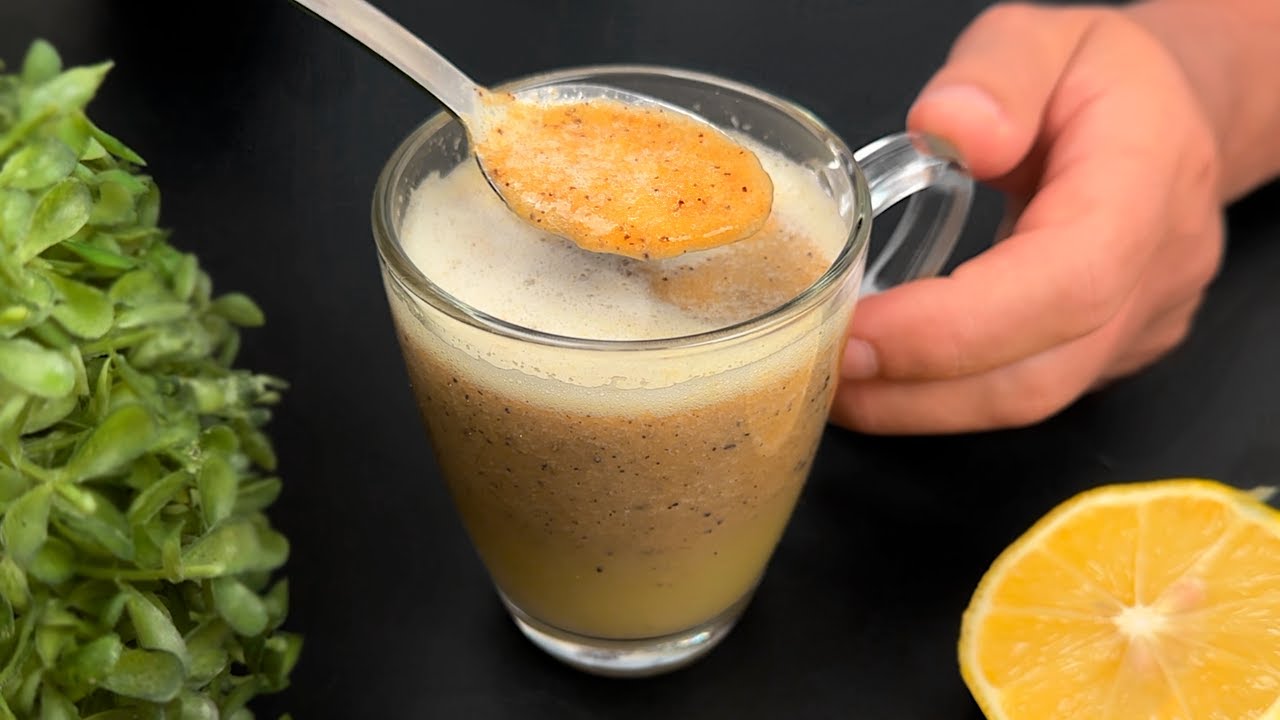 Lose 10 kg! This Evening Drink Eliminates Belly Fat Overnight: Healthy Lemon Oats Recipe