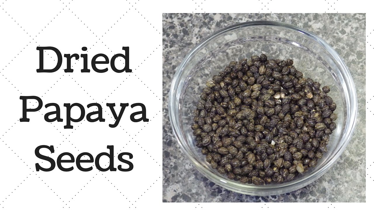 Dried Papaya Seeds: A Black Pepper Alternative