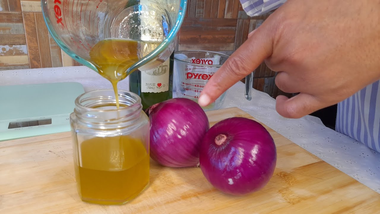 How to Make Onion Hair Oil for Faster Hair Growth and to Stop Hair Fall