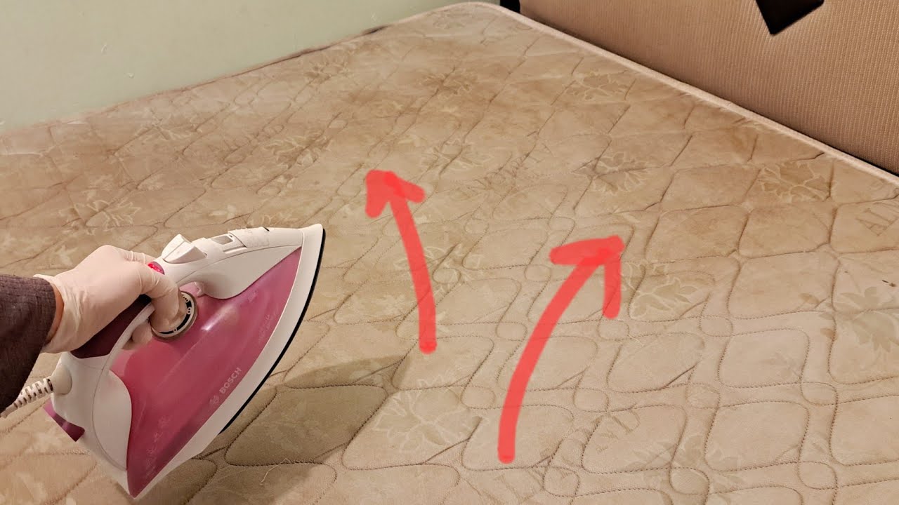 Clean a Dirty Bed with an Iron: A Simple and Effective Method