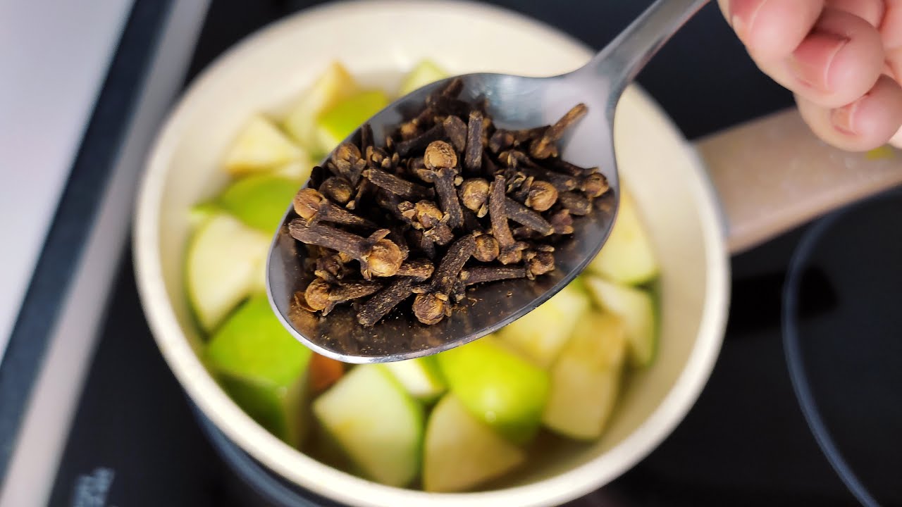 Secret Military Drink for Losing Weight: Cloves and Apple Elixir