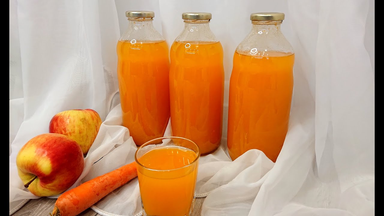 Homemade Apple and Carrot Juice Recipe