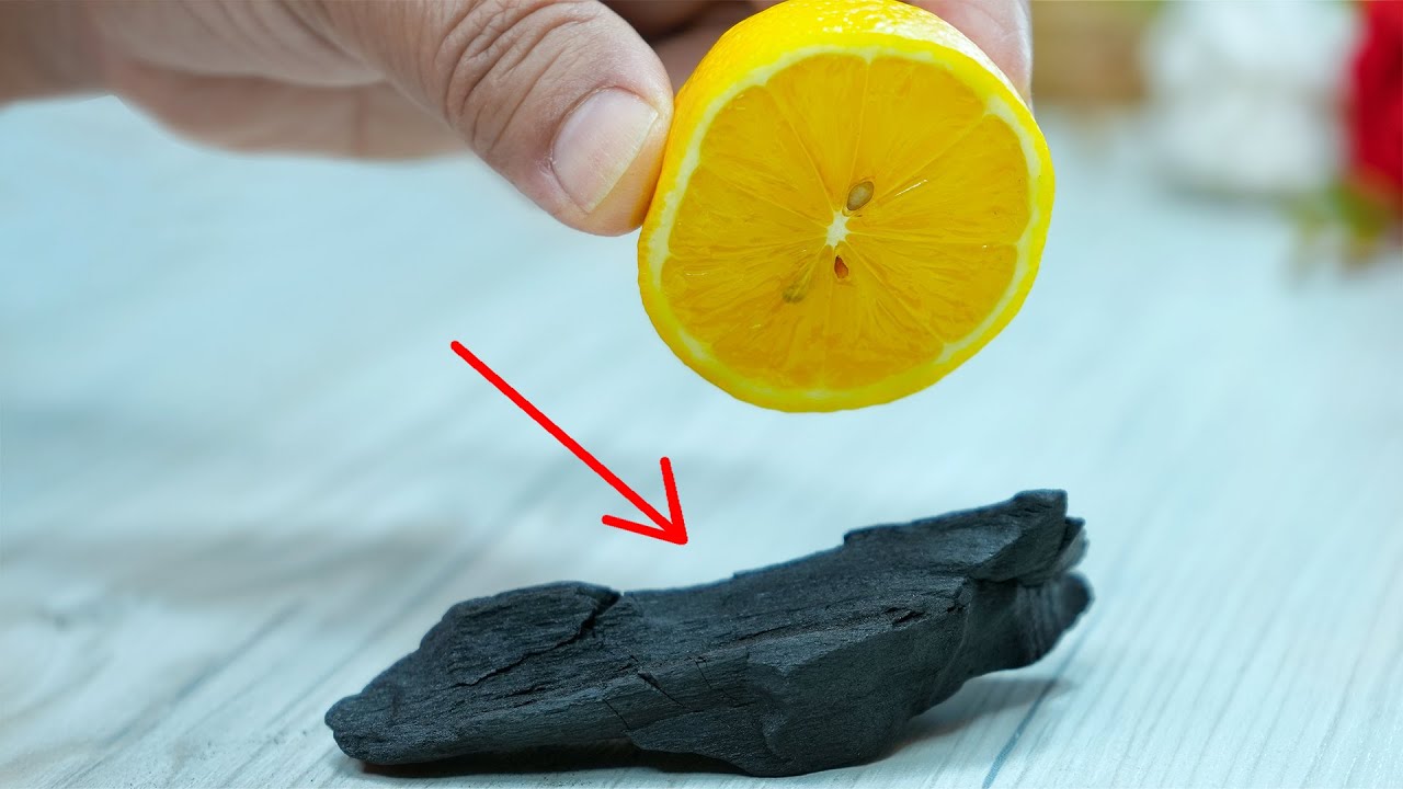 Mix Charcoal with Lemon and See What Happens: A Powerful Combination