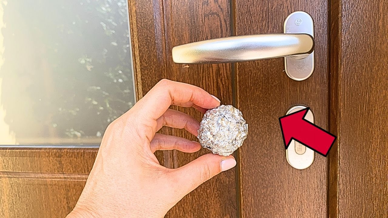 Why People Are Putting a Foil Ball on Their Door Handle: What You Need to Know