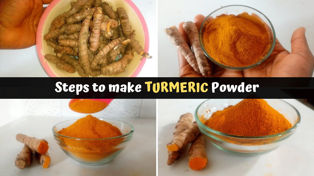 DIY: How to Make Turmeric Powder at Home