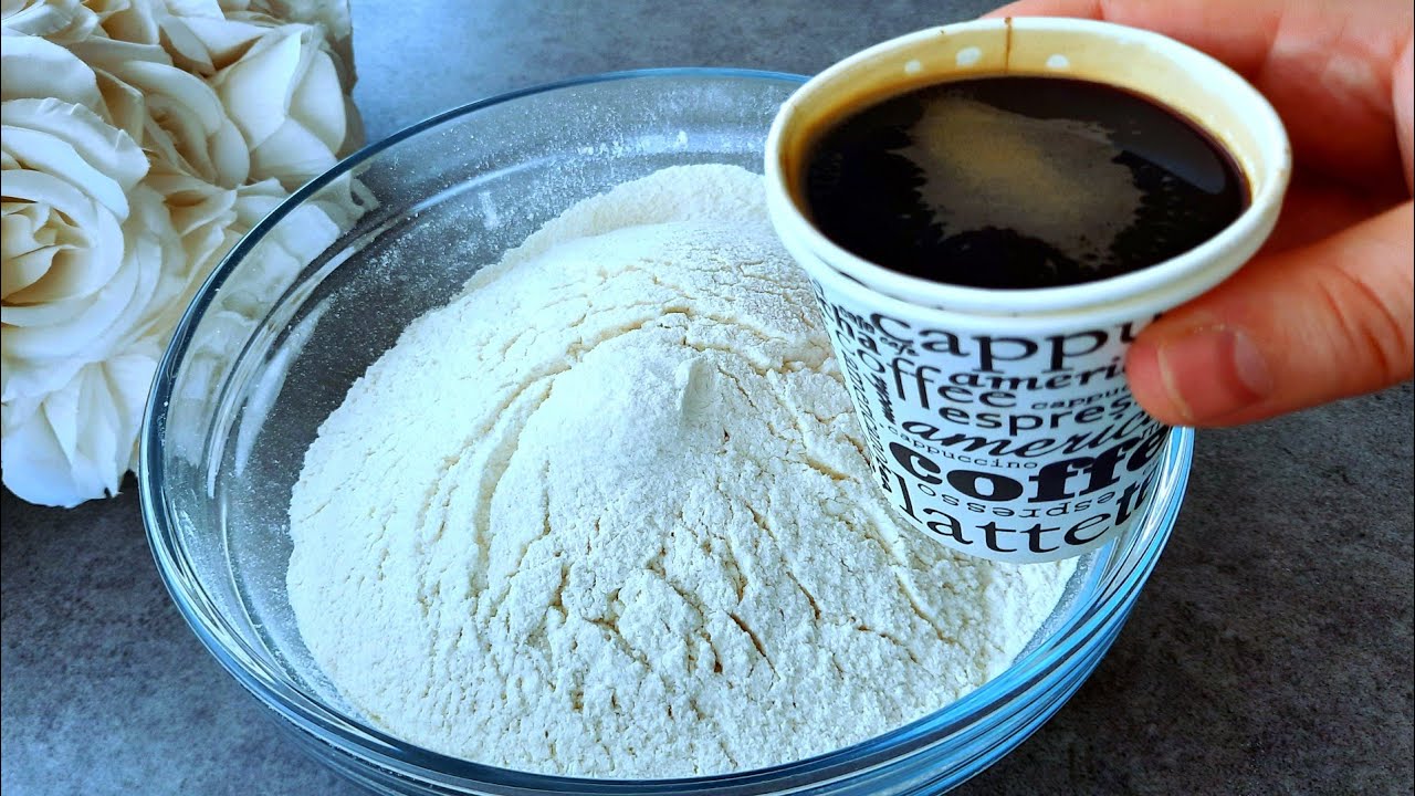 Just Coffee + Flour! I Don’t Buy from the Store Anymore. Very Few People Know This Secret!