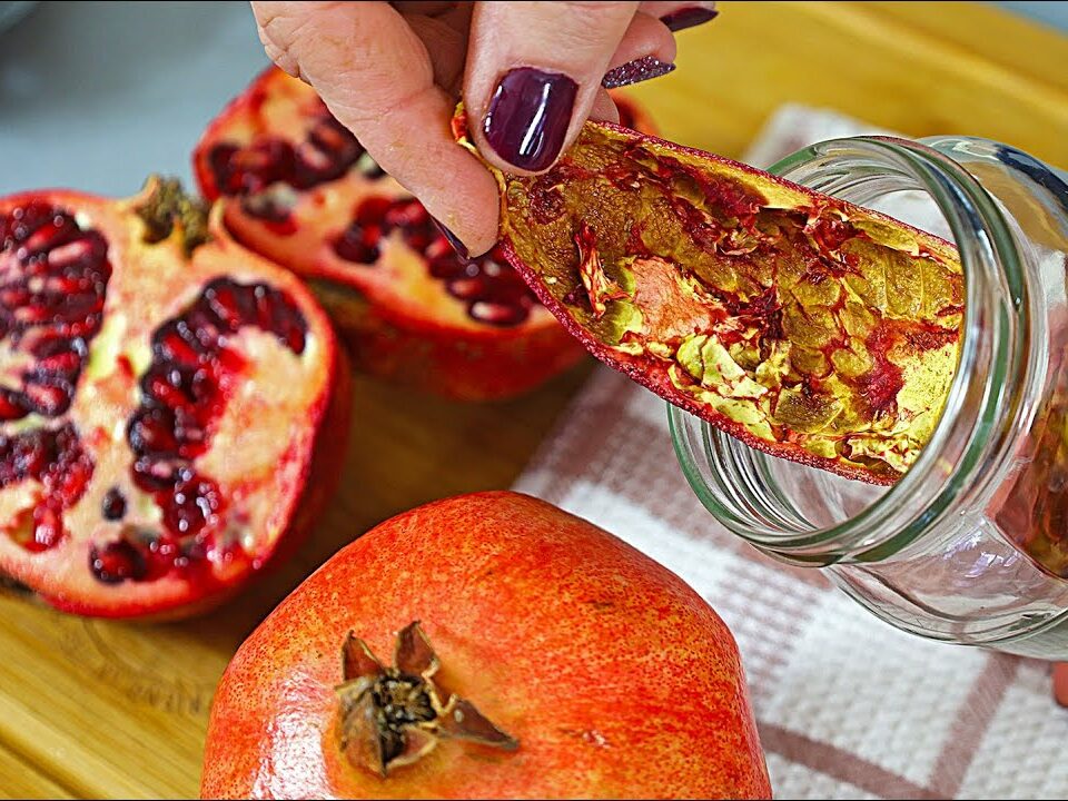 Don’t Throw Away the Pomegranate Peel – You Will Get a Miraculous Cure for Stomach Viruses