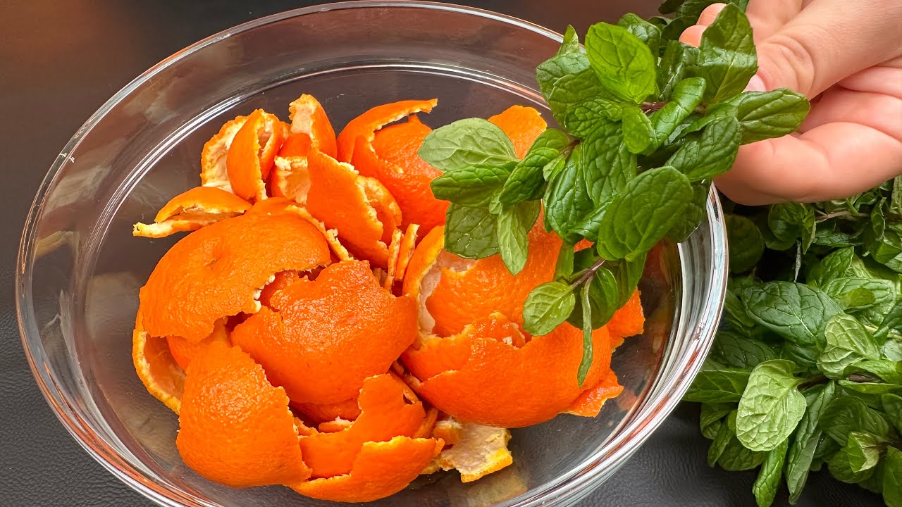 Don’t Throw Away Tangerine Peels: A Delicious and Healthy Remedy with Basil