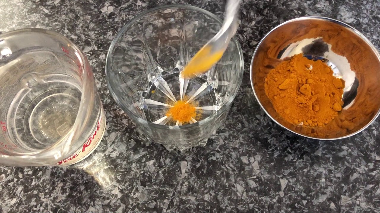 How to Make Turmeric Water: A Simple Guide