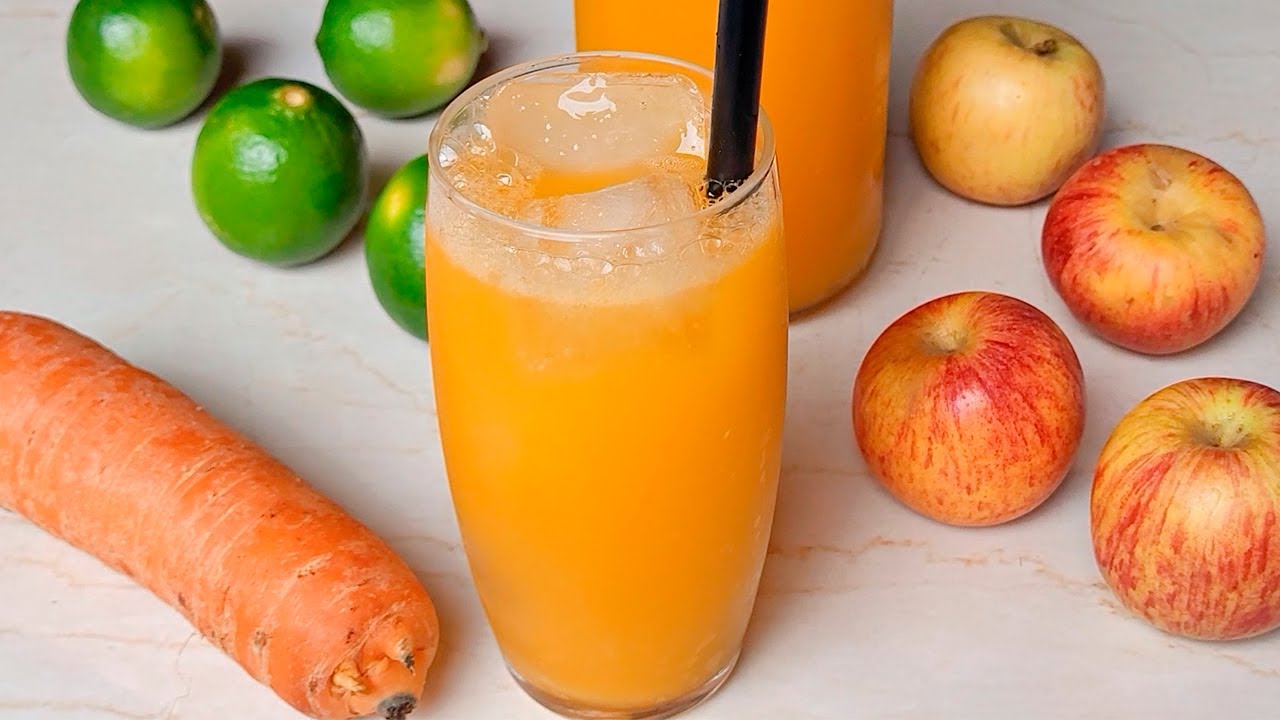 WHAT IS CARROT JUICE WITH LEMON AND APPLE FOR!