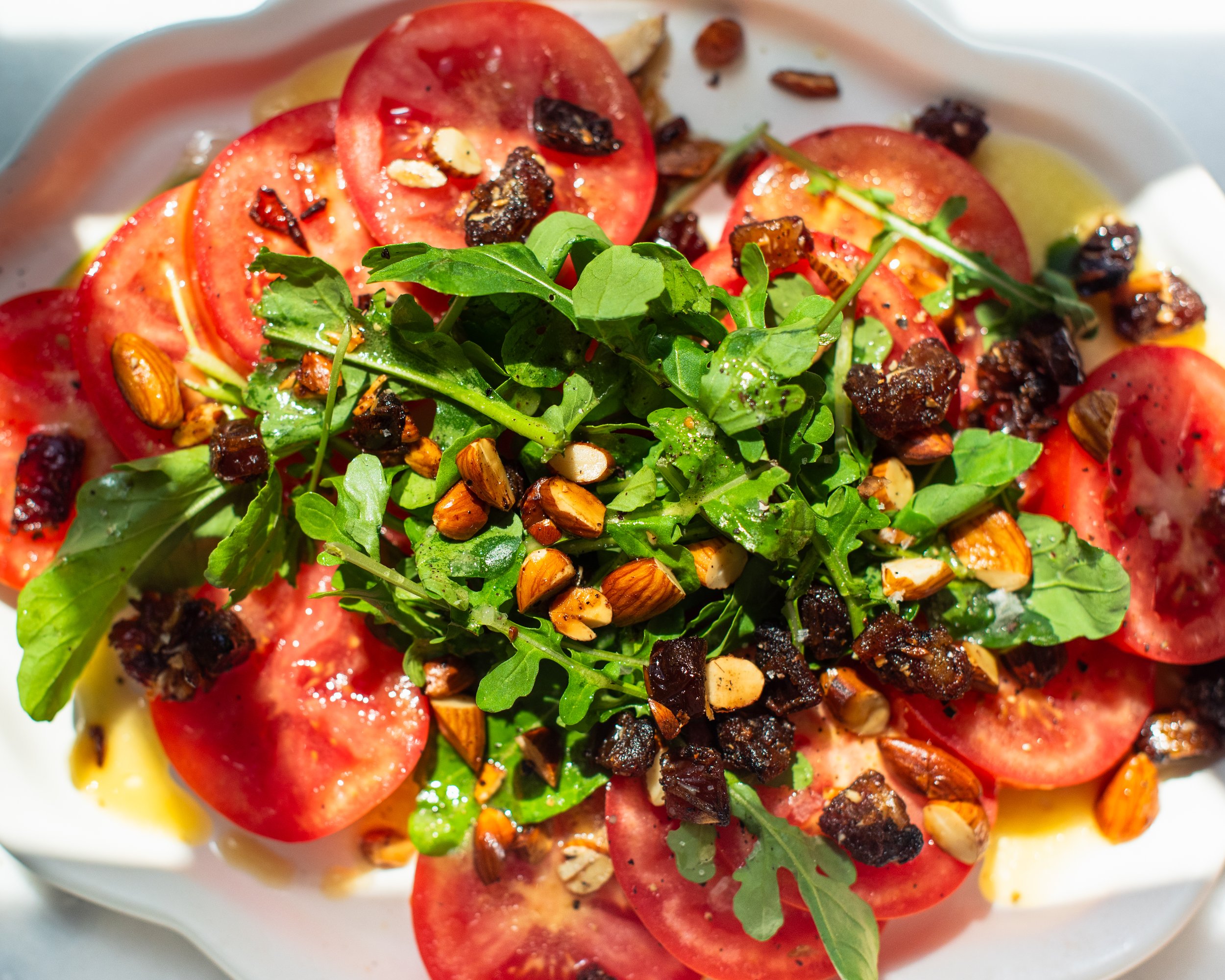 Simple Date Tomato Salad Recipe